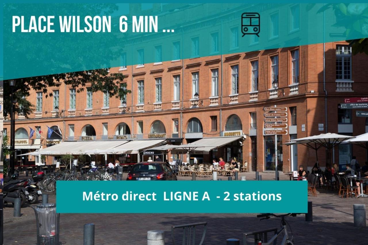 Le Jolimont - Toulousecozyflat Centre - Terrasse - Parking - Metro Apartment Exterior photo
